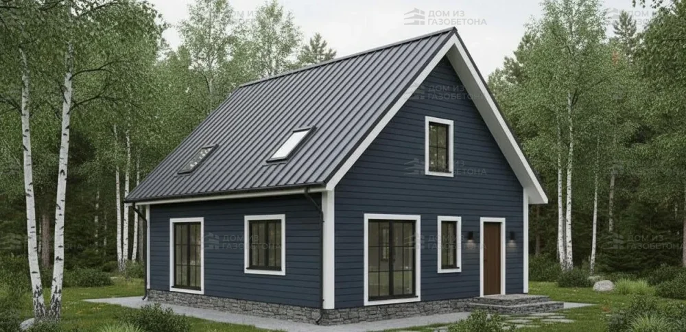 Проект Двухэтажный дом 11 на 10, 143 м2