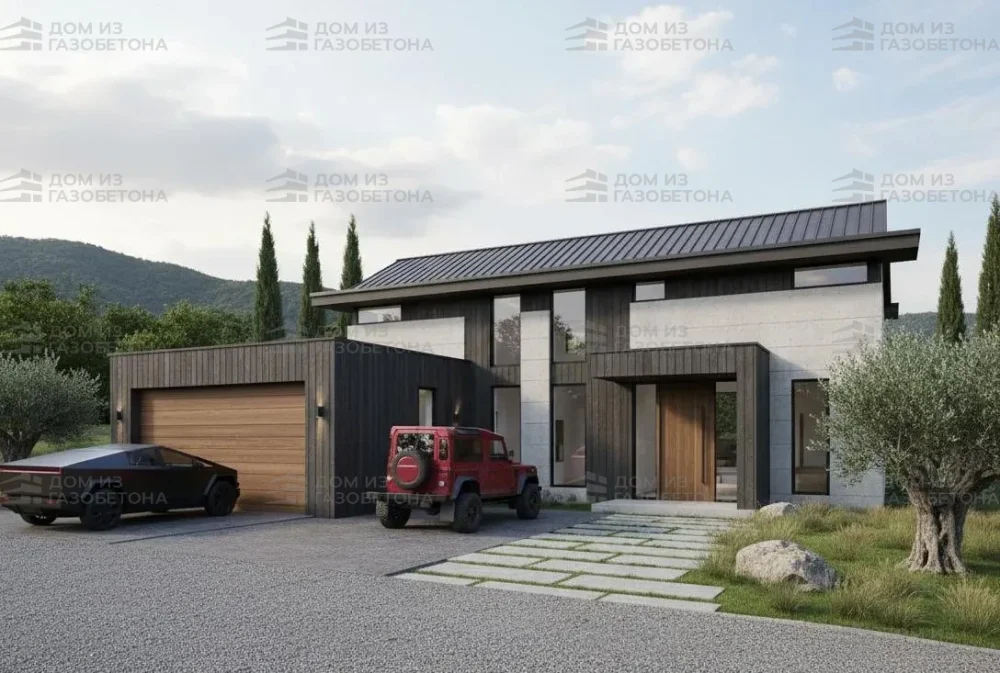 Проект Одноэтажный дом 18 на 16, 171 м2