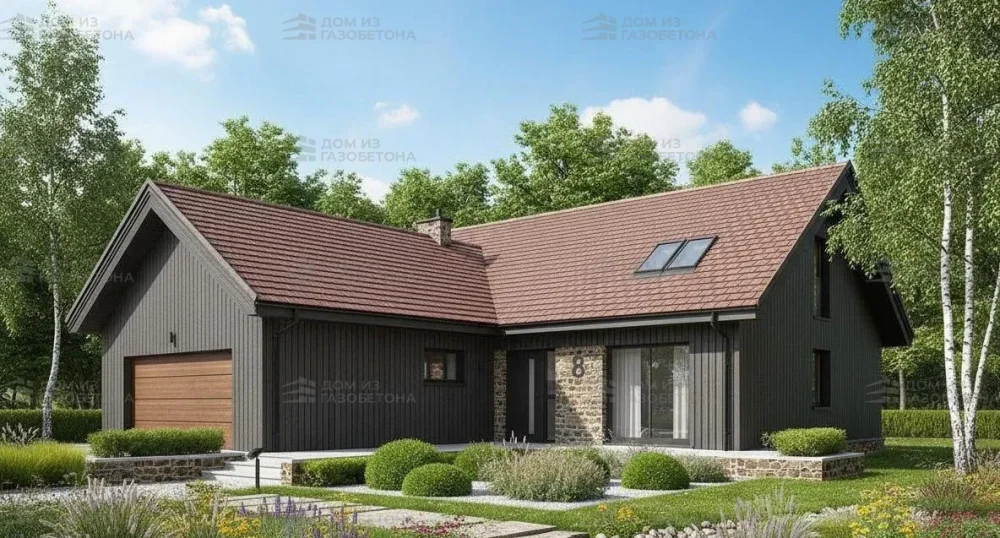 Проект Двухэтажный дом 13 на 20, 193 м2