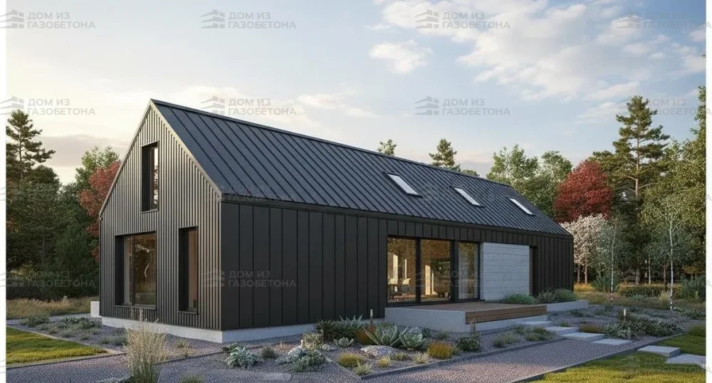 Проект Двухэтажный дом 7 на 26, 143 м2