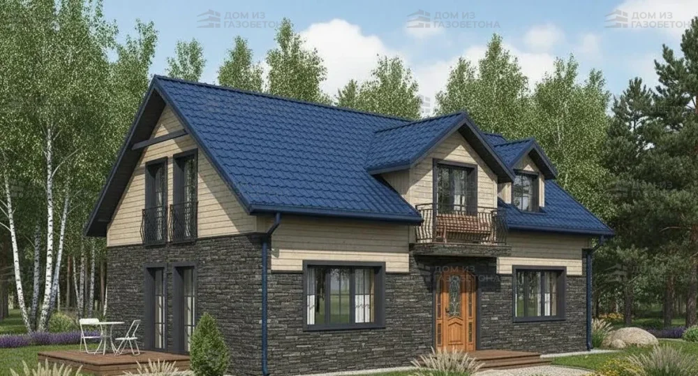 Проект Одноэтажный дом 13 на 8, 81 м2